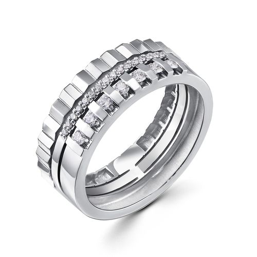 Сапфир каталог товаров Кольцо из белого золота с бриллиантом