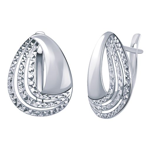 Сапфир каталог товаров Серьги из серебра