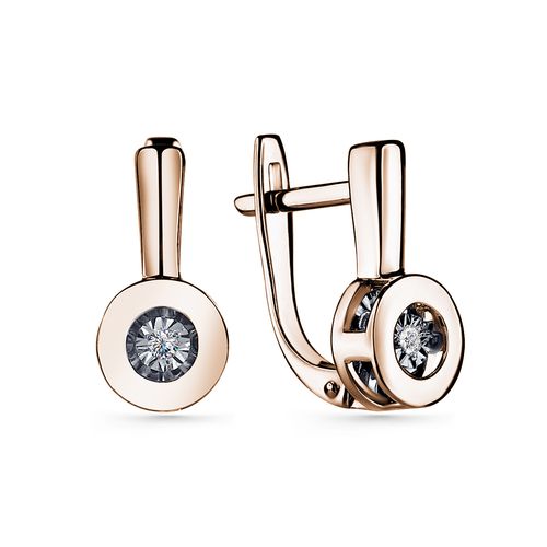 Сапфир каталог товаров Серьги из золота с бриллиантом