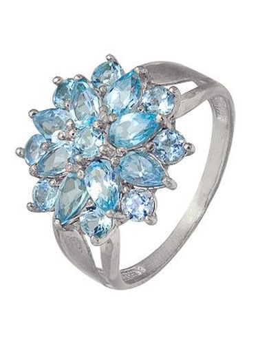 Сапфир каталог товаров Кольцо из серебра с топазом