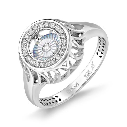 Сапфир каталог товаров Кольцо из белого золота с бриллиантом