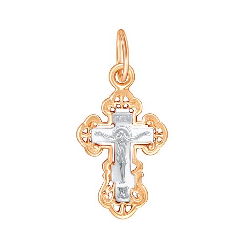 Сапфир каталог товаров Подвеска крест из золота