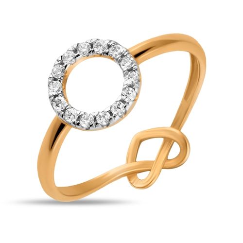 Сапфир каталог товаров Кольцо из золота с фианитом