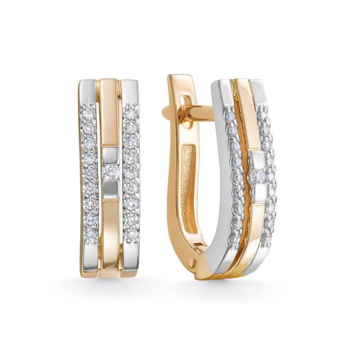 Сапфир каталог товаров Серьги из золота с бриллиантом