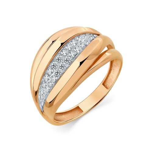 Сапфир каталог товаров Кольцо из золота с фианитом