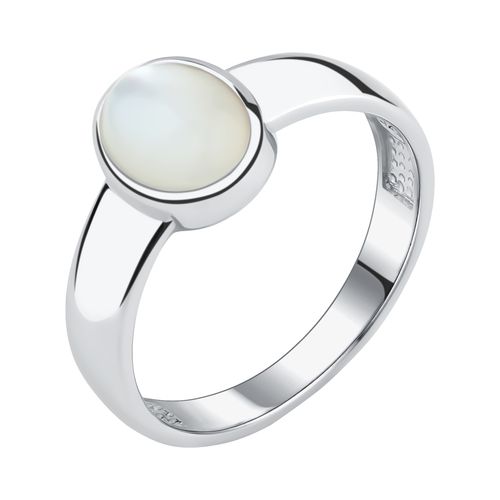 Сапфир каталог товаров Кольцо из серебра с перламутром