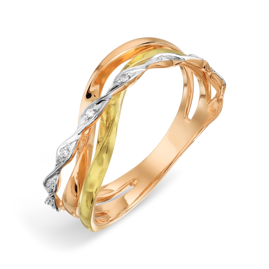 Сапфир каталог товаров Кольцо из золота с фианитом