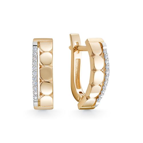 Сапфир каталог товаров Серьги из золота с бриллиантом