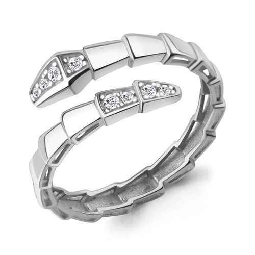 Сапфир каталог товаров Кольцо из серебра с фианитом