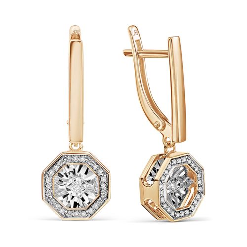 Сапфир каталог товаров Серьги из золота с бриллиантом