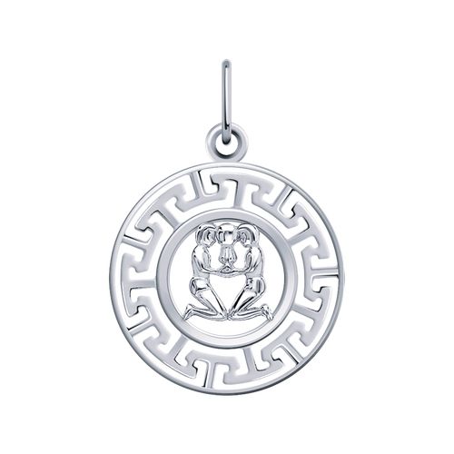 Сапфир каталог товаров Подвеска знак зодиака из серебра