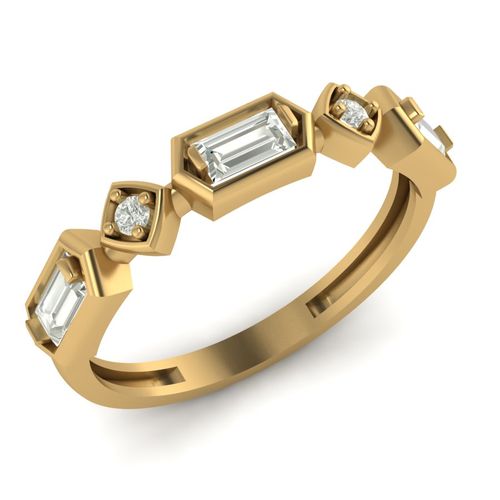 Сапфир каталог товаров Кольцо из золота с фианитом