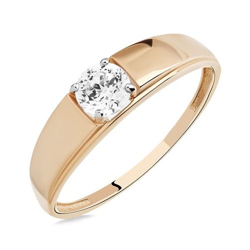 Сапфир каталог товаров Кольцо из золота с фианитом