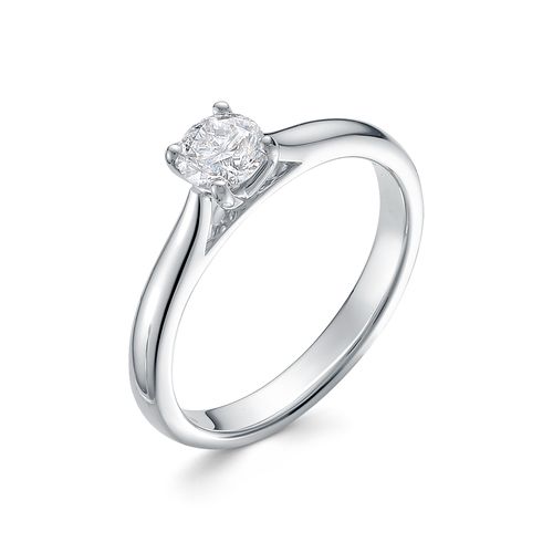 Сапфир каталог товаров Кольцо из белого золота с бриллиантом