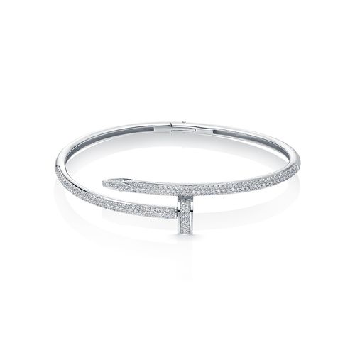 Сапфир каталог товаров Браслет женский из белого золота с бриллиантом