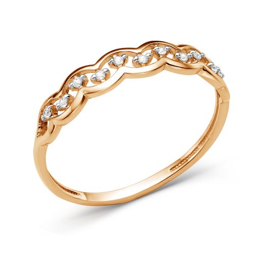 Сапфир каталог товаров Кольцо из золота с фианитом