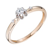 Сапфир каталог товаров Кольцо из золота с бриллиантом