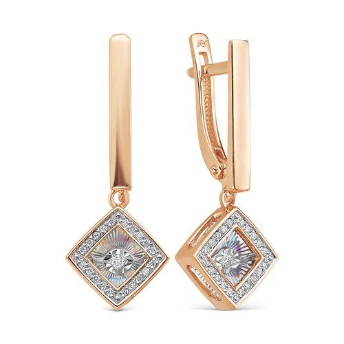 Сапфир каталог товаров Серьги из золота с бриллиантом