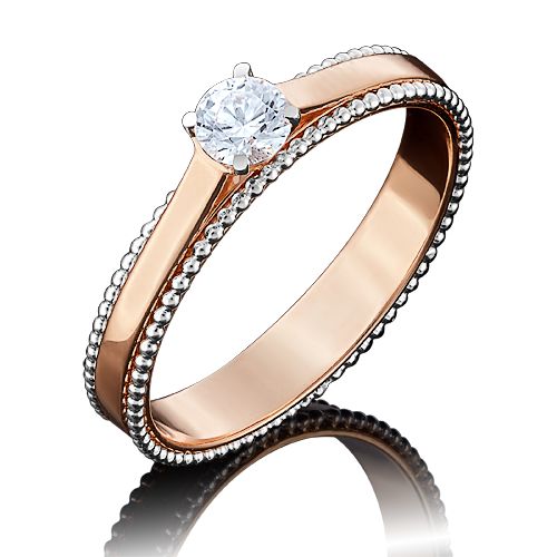 Сапфир каталог товаров Кольцо из золота с фианитом