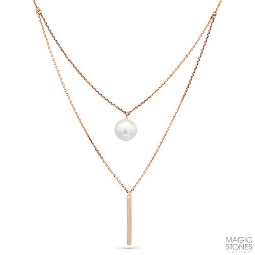 Сапфир каталог товаров Колье из золота с жемчугом