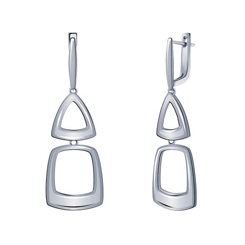 Сапфир каталог товаров Серьги из серебра