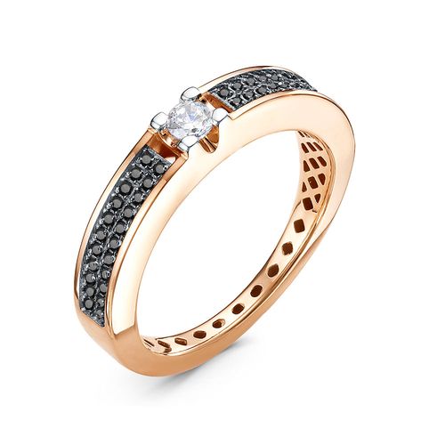 Сапфир каталог товаров Кольцо из золота с фианитом