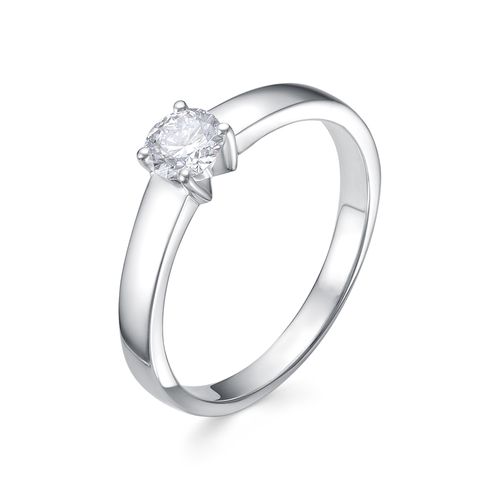 Сапфир каталог товаров Кольцо из белого золота с бриллиантом