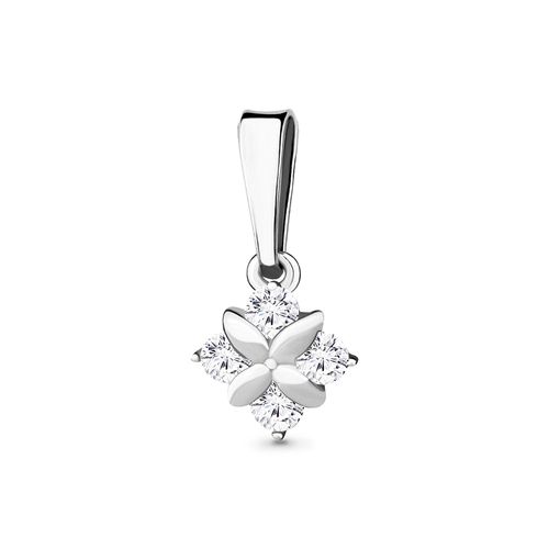 Сапфир каталог товаров Подвеска из серебра с фианитом