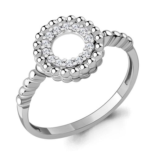 Сапфир каталог товаров Кольцо из серебра с фианитом