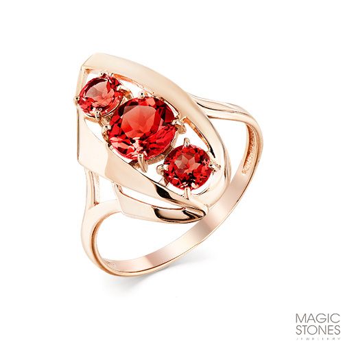 Сапфир каталог товаров Кольцо из золота с гранатом