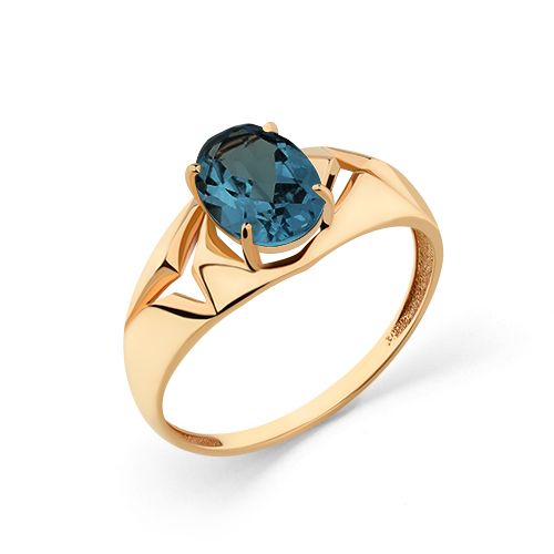 Сапфир каталог товаров Кольцо из золота с топазом