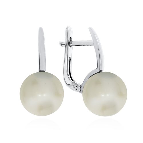 Сапфир каталог товаров Серьги из серебра с жемчугом