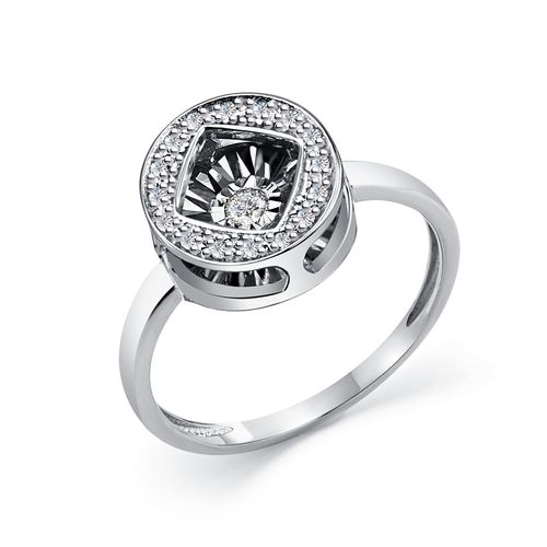 Сапфир каталог товаров Кольцо из белого золота с бриллиантом