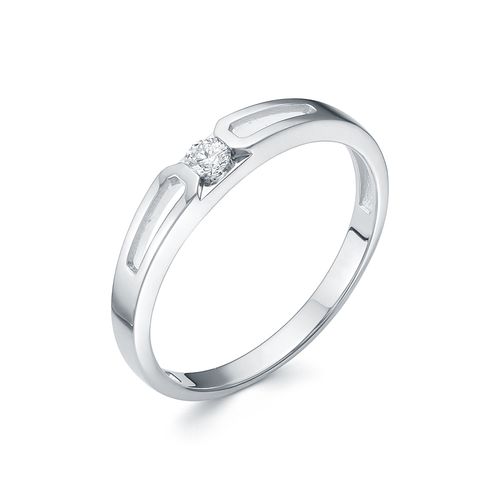 Сапфир каталог товаров Кольцо из белого золота с бриллиантом