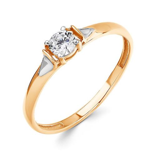 Сапфир каталог товаров Кольцо из золота с фианитом