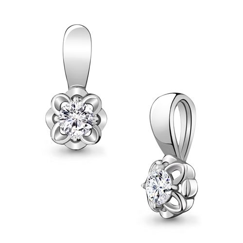 Сапфир каталог товаров Подвеска из серебра с фианитом