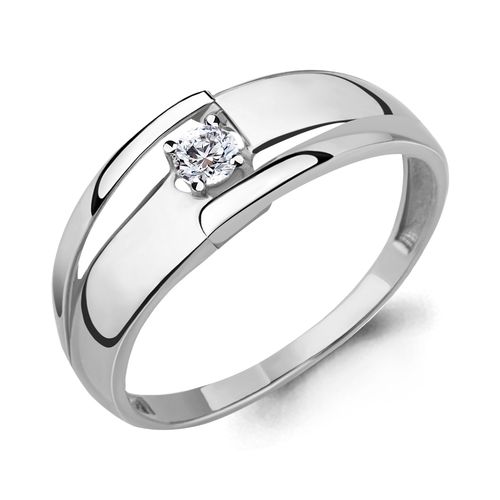 Сапфир каталог товаров Кольцо из серебра с фианитом