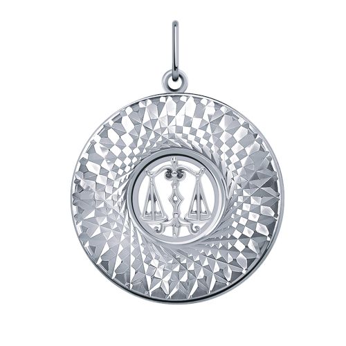 Сапфир каталог товаров Подвеска знак зодиака из серебра