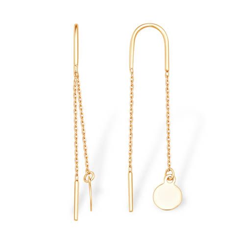 Сапфир каталог товаров Серьги продевки детские из золота