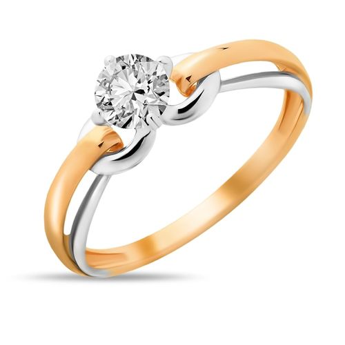 Сапфир каталог товаров Кольцо из золота с фианитом