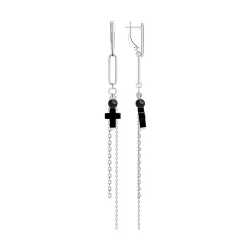 Сапфир каталог товаров Серьги из серебра