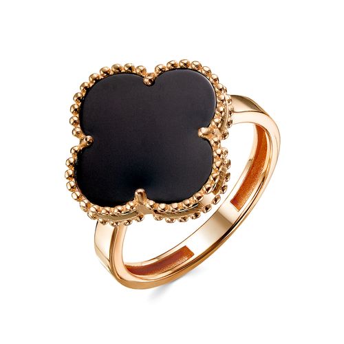 Сапфир каталог товаров Кольцо из золота с ониксом