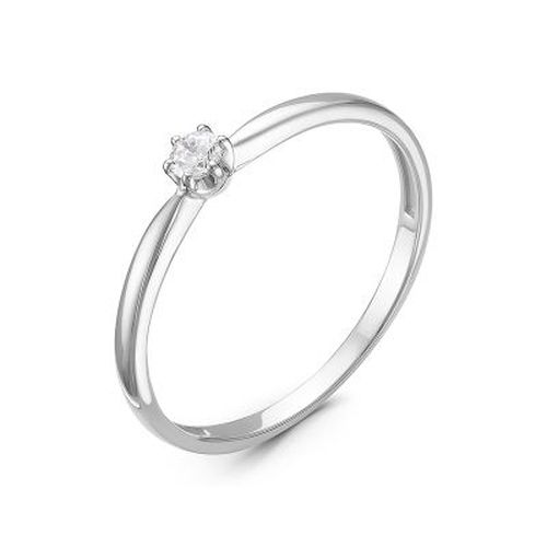 Сапфир каталог товаров Кольцо из белого золота с бриллиантом