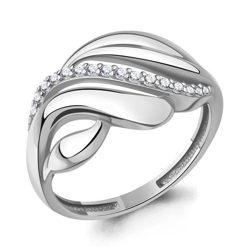 Сапфир каталог товаров Кольцо из серебра с фианитом