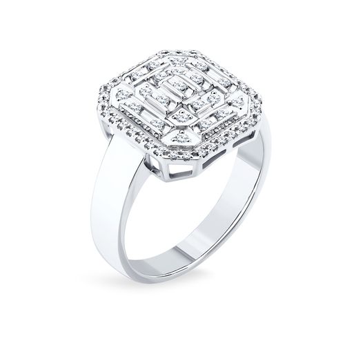 Сапфир каталог товаров Кольцо из белого золота с бриллиантом