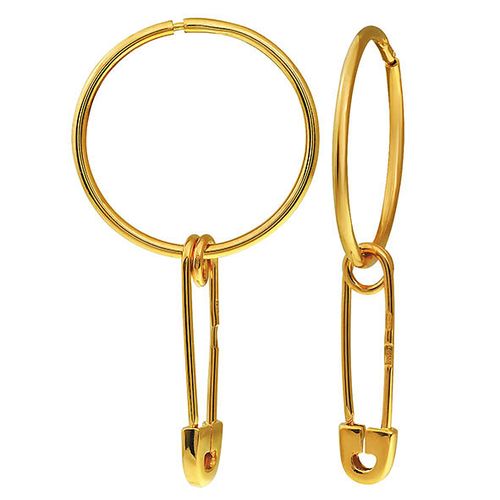 Сапфир каталог товаров Серьги конго из золота