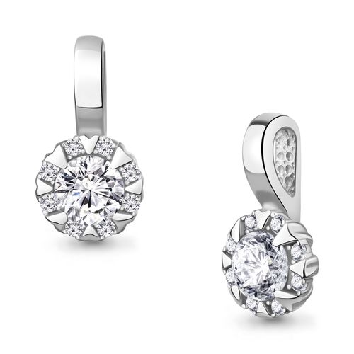 Сапфир каталог товаров Подвеска из серебра с фианитом