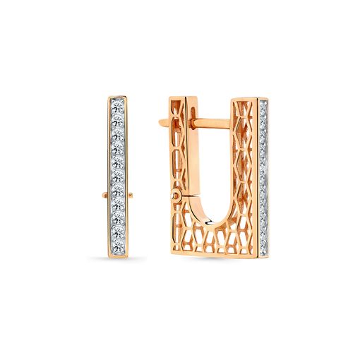 Сапфир каталог товаров Серьги с фианитом