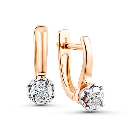 Сапфир каталог товаров Серьги из золота с бриллиантом