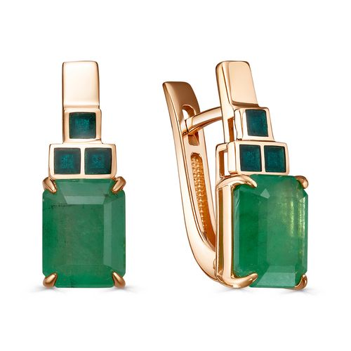 Сапфир каталог товаров Серьги из золота с изумрудом